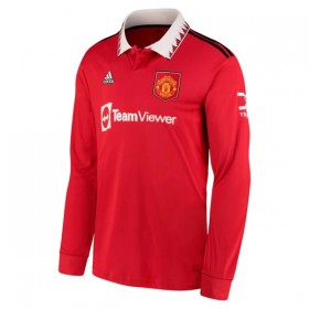 Camiseta de fútbol Manchester United B. Fernandes 8 1ª equipación 2022/23 Manga Larga